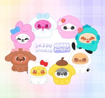 Phone charm sanrio x skzoo